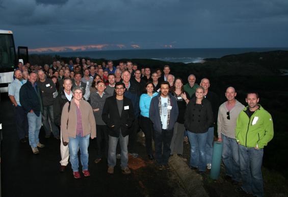 Participants on the field trip to Margaret River