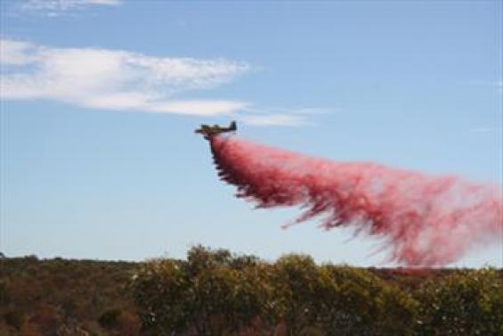 Aerial suppression experiments